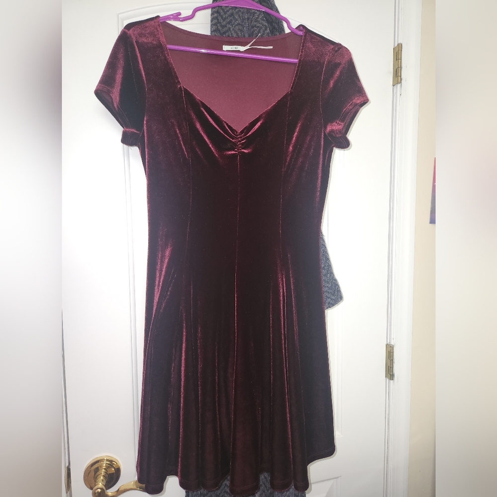 Kimchi Blue Velvet Dress